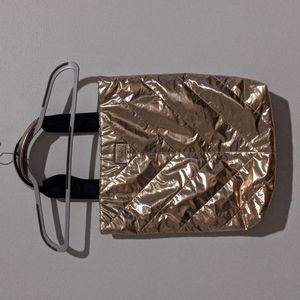 Victoria Secret Shiney Rose Gold Bag